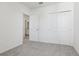 Spacious bedroom with grey carpet and double closets at 2534 Linda Knoll Ln, Bartow, FL 33830