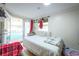 King-size bed, backyard access, and nice window lighting at 610 Alton Rd, Winter Springs, FL 32708