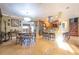 Elegant dining room with a large table and decorative accents at 610 Alton Rd, Winter Springs, FL 32708