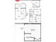 Two-story home floor plan with guest house at 610 Alton Rd, Winter Springs, FL 32708