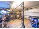 Garage gym with weight machine and ample storage at 610 Alton Rd, Winter Springs, FL 32708