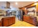 Modern kitchen with granite counters and island at 610 Alton Rd, Winter Springs, FL 32708