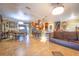 Open floor plan seamlessly connecting kitchen, living, and dining areas at 610 Alton Rd, Winter Springs, FL 32708