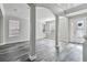 Spacious entryway with high ceilings and hardwood floors at 2620 Sand Arbor Cir, Orlando, FL 32824