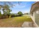 Large backyard with block wall and fence at 1116 Fairway Dr, Winter Park, FL 32792
