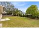Large backyard with grassy lawn at 1116 Fairway Dr, Winter Park, FL 32792