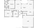 Shows a spacious layout with multiple bedrooms and living areas at 1116 Fairway Dr, Winter Park, FL 32792