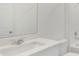 Clean bathroom featuring vanity with solid surface countertop and shower at 2949 Wild Olive Dr, St Cloud, FL 34772