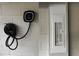 Close up of an electrical panel and Wallbox EV charger at 139 Malauka Pass, Ocklawaha, FL 32179