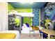 Whimsical bedroom features custom bunk beds, vibrant colors, and playful decor at 4294 Lana Ave, Davenport, FL 33897