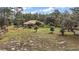 Large backyard with grassy area and some trees at 6900 Sw 137Th Court Rd, Ocala, FL 34481