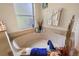 Relax in this large corner bathtub, complete with window and ample counter space at 6900 Sw 137Th Court Rd, Ocala, FL 34481