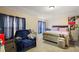 Main bedroom with king-size bed and ample closet space at 6900 Sw 137Th Court Rd, Ocala, FL 34481