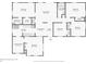 Floor plan showing 5 bedrooms, 2 bathrooms, and laundry room at 1236 Merritt St, Altamonte Springs, FL 32701