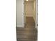 Hallway with wood-look flooring at 1712 Lake Alden Dr, Apopka, FL 32712