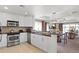 Modern kitchen with stainless steel appliances and granite countertops at 1364 Centre Court Ridge Dr # 201, Reunion, FL 34747