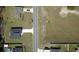 Overhead aerial shot displays the location of the house among multiple parcels of land at 350 Marion Oaks Pass, Ocala, FL 34473