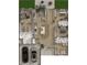 Open-concept floor plan showcasing a spacious kitchen, living area, and two-car garage at 350 Marion Oaks Pass, Ocala, FL 34473