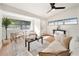 Light-filled living room featuring hardwood floors and ample natural light at 133 Pinecrest Dr, Sanford, FL 32773