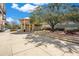 Outdoor plaza with seating and liquor store at 4712 Anson Ln, Orlando, FL 32814