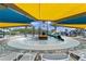 Resort-style pool with water features and lounge chairs at 11904 Founders St, Orlando, FL 32832