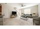 Comfortable living room with sofa and chairs at 11904 Founders St, Orlando, FL 32832