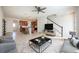 Open living area with modern furniture at 11904 Founders St, Orlando, FL 32832