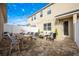 Outdoor patio with seating area and dining table at 11904 Founders St, Orlando, FL 32832