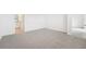 Bright bedroom featuring carpet flooring and an ensuite bathroom at 2137 Rosewood Dr, Bartow, FL 33830