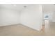 Simple dining room with tile floors and kitchen access at 2137 Rosewood Dr, Bartow, FL 33830