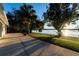 Large patio overlooking lake at sunset at 1704 Ison Ln, Ocoee, FL 34761
