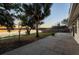 Spacious patio overlooking lake at sunset at 1704 Ison Ln, Ocoee, FL 34761