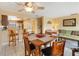 Bright dining area with table and chairs at 2007 Disney Mgm Studio Ct, Kissimmee, FL 34746