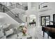 Grand two story entry with marble floors and open concept at 7811 Skiing Way, Winter Garden, FL 34787