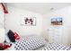 Mickey Mouse themed bedroom with twin beds at 5149 Adelaide Dr, Kissimmee, FL 34746