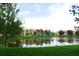 Beautiful community with lake and lush landscaping at 5149 Adelaide Dr, Kissimmee, FL 34746