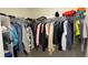 Well-organized closet with double hanging rods at 9271 Patrimonio Loop, Windermere, FL 34786