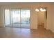 Dining room with view of private pool and patio at 2334 Zaballina Pl, Kissimmee, FL 34747