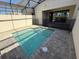 Private screened pool and patio at 2334 Zaballina Pl, Kissimmee, FL 34747