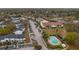 Aerial view of neighborhood featuring a pool at 314 Cherokee Ct # H, Altamonte Springs, FL 32701