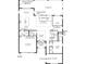 Two-story home floor plan, showcasing spacious rooms and a two-car garage at 9620 English Laurel E Ct, Orlando, FL 32827