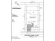 Plot plan showing two-car garage, covered lanai, and setbacks at 9620 English Laurel E Ct, Orlando, FL 32827