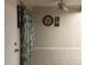 Clean entryway with tile floors and colorful curtains at 134 W America St # 29, Orlando, FL 32801
