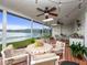 Spacious screened porch overlooking a lake at 1322 Chebon Ct # Er, Apopka, FL 32712