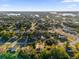 Aerial view of the house and surrounding area at 2341 Hadley St, Deltona, FL 32738