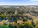 Aerial view showing house location in neighborhood at 2341 Hadley St, Deltona, FL 32738