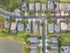 Aerial view of neighborhood showing street and homes at 2510 Black Lake Blvd, Winter Garden, FL 34787