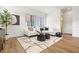 Spacious living room with sectional sofa and rug at 66 W Harding St # B, Orlando, FL 32806