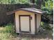 Exterior view of outdoor shed with roof at 19942 Se 155Th Pl, Umatilla, FL 32784
