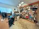 Home office with built-in bookshelves and work station at 2708 Sedgefield Avenue, Deltona, FL 32725